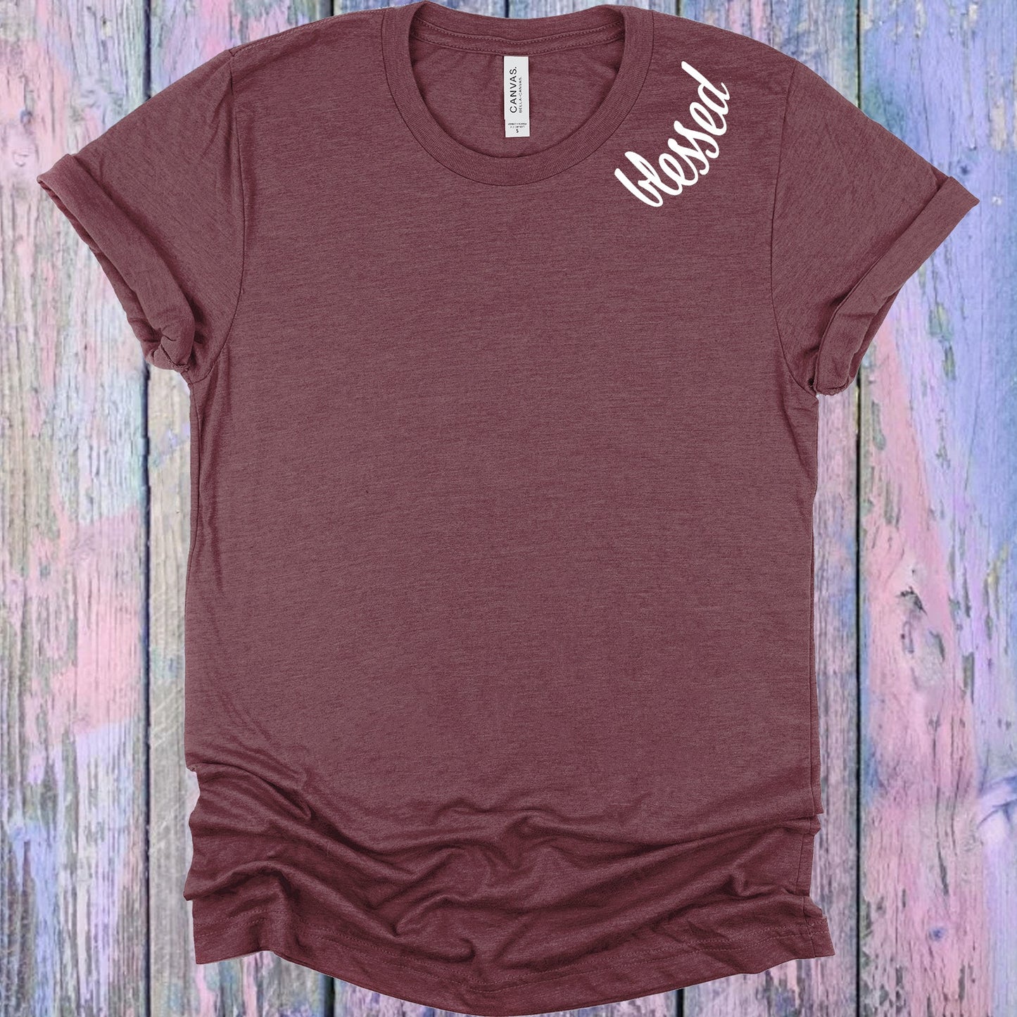 Blessed Collar Graphic Tee Graphic Tee