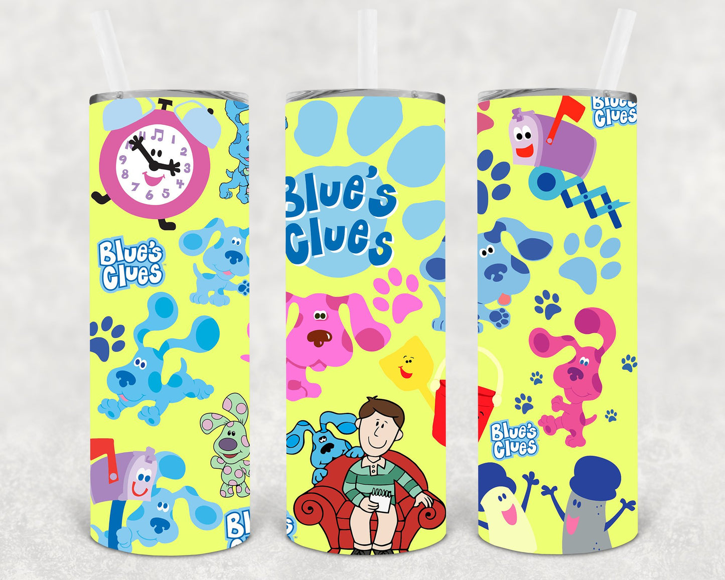 Blues Clues 20 Oz Skinny Tumbler