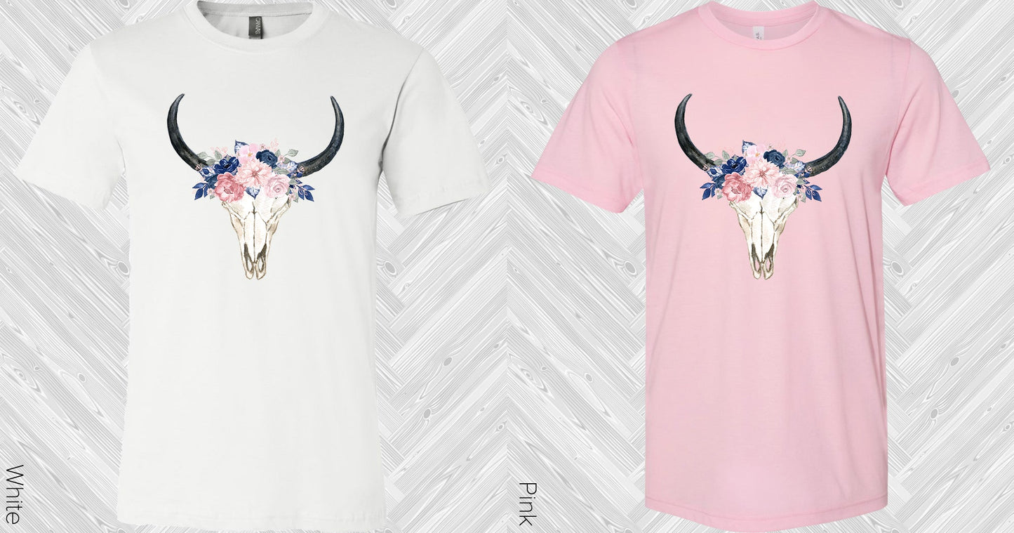 Boho Skull Graphic Tee Graphic Tee