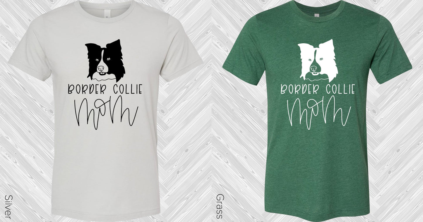 Border Collie Mom Graphic Tee Graphic Tee