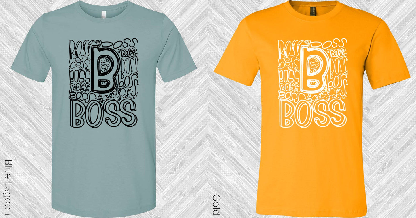 Boss Subway Art Graphic Tee Graphic Tee