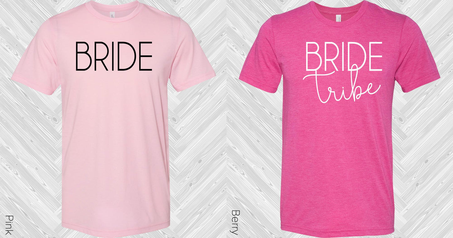 Bride Wedding Set Graphic Tee Graphic Tee