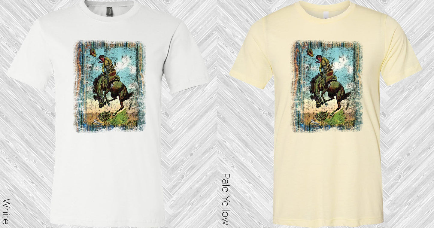 Buckin Cowboy Graphic Tee Graphic Tee