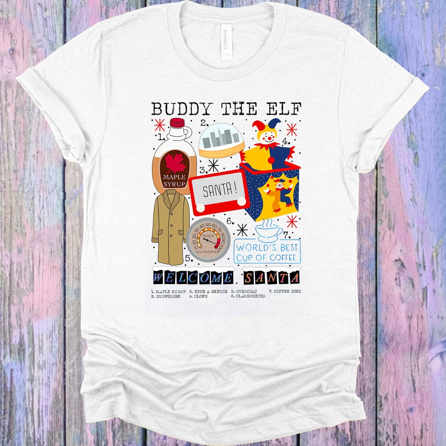 Buddy The Elf Graphic Tee Graphic Tee
