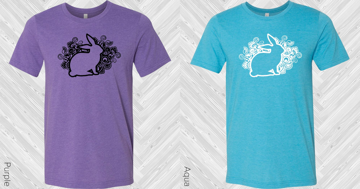 Bunny Mandala Graphic Tee Graphic Tee