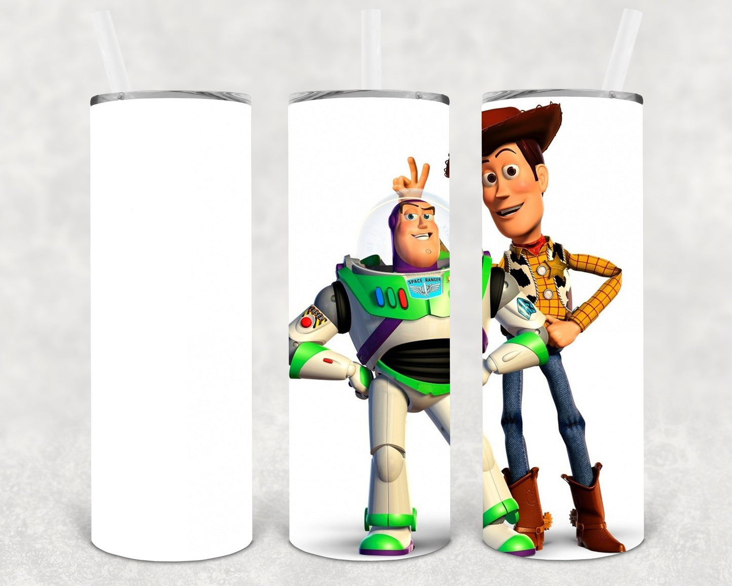 Buzz And Woody 20 Oz Skinny Tumbler