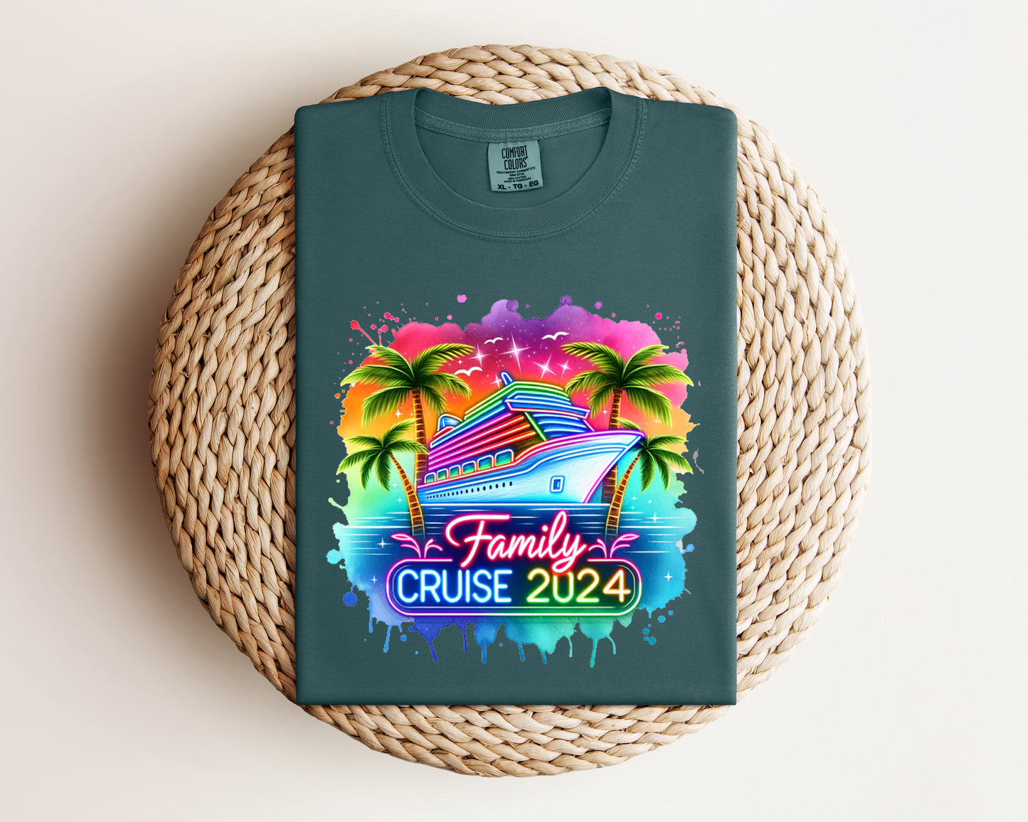 Family Cruise 2024 Graphic Tee
