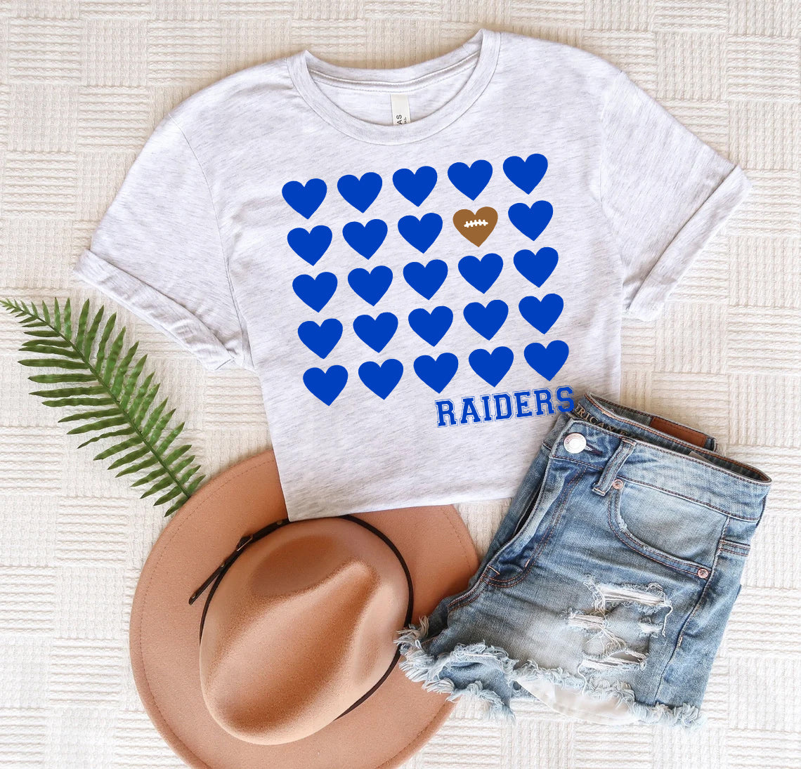 Customized Sport Hearts Graphic Tee