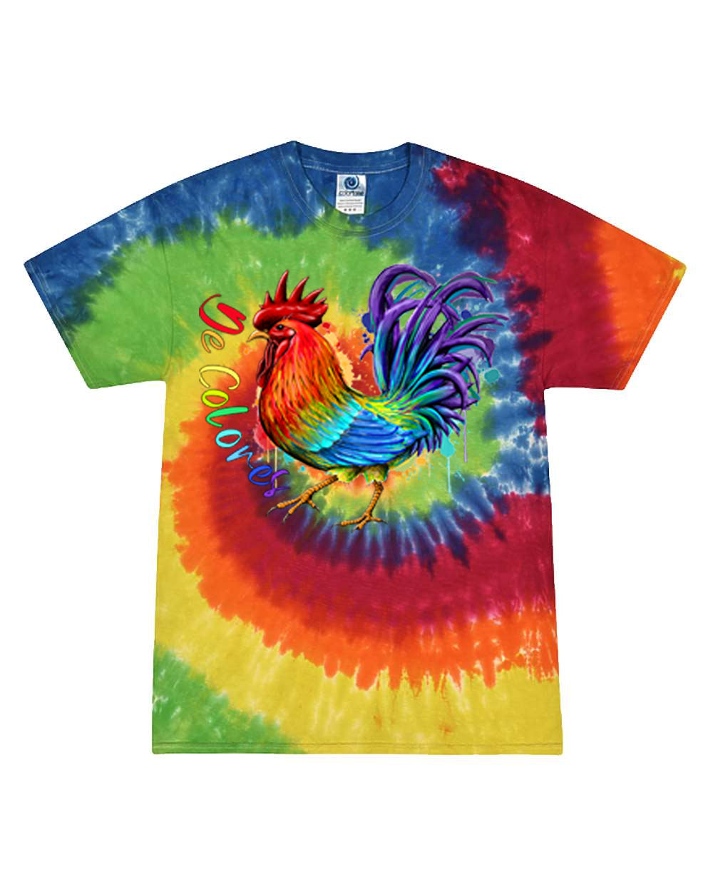 De Colores Rooster Graphic Tee