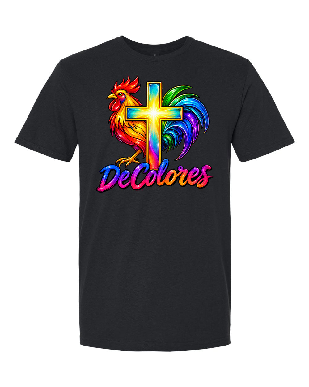 DeColores Rooster Graphic Tee