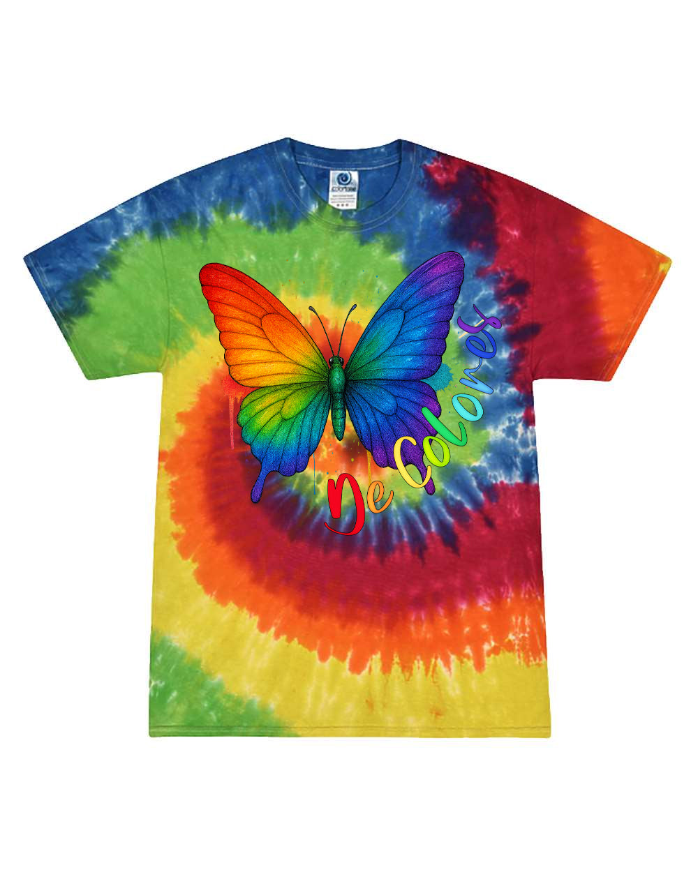 De Colores Butterfly Graphic Tee