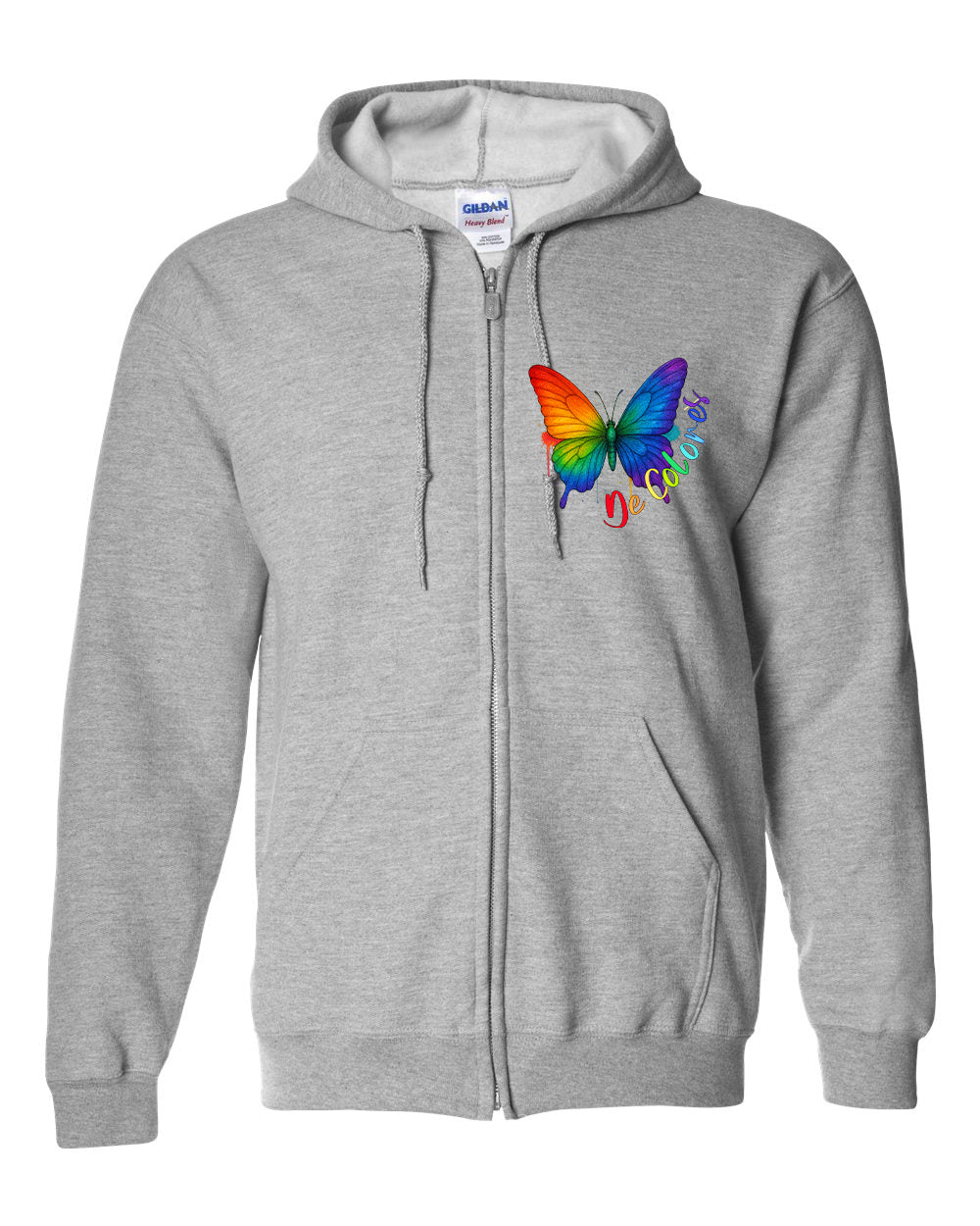 De Colores Pocket Butterfly Graphic Tee