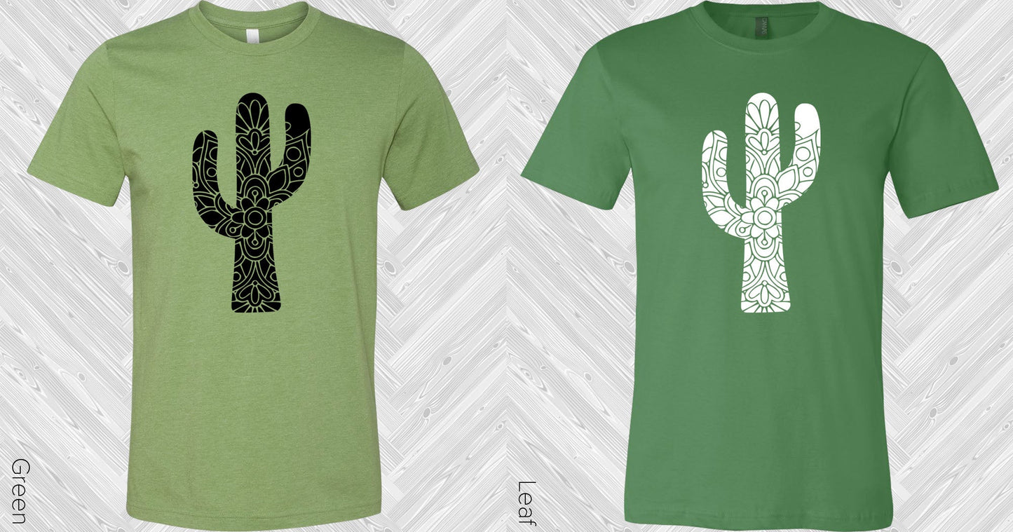Cactus Mandala Graphic Tee Graphic Tee