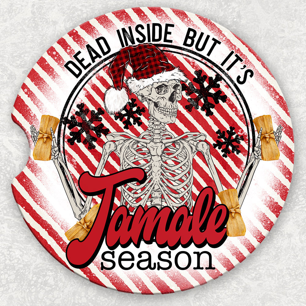 Car Coaster Set - Dead Inside But Its Tamale Season