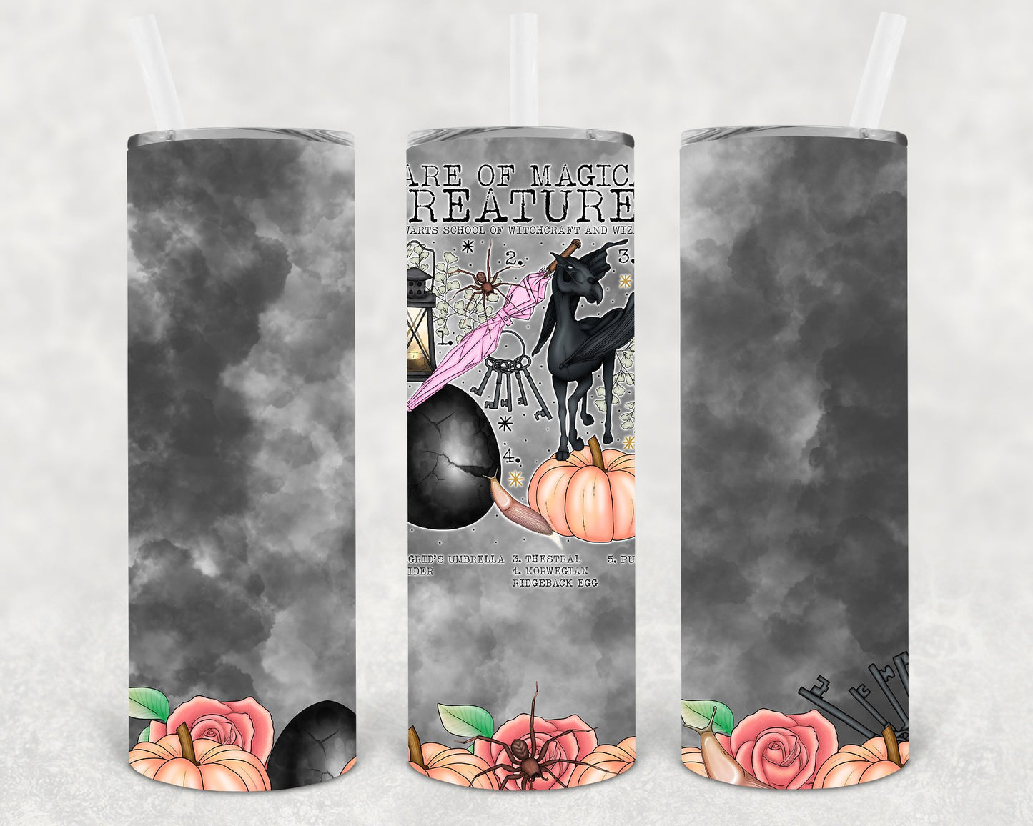 Care Of Magical Creatures 20 Oz Skinny Tumbler