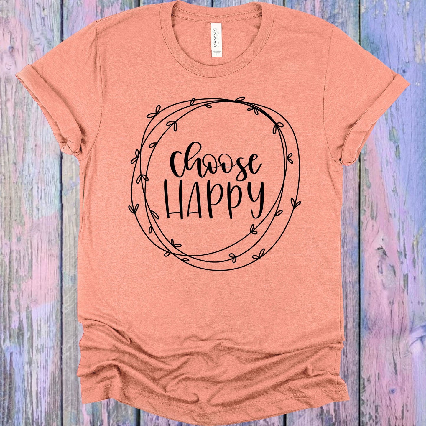 Choose Happy Graphic Tee Graphic Tee