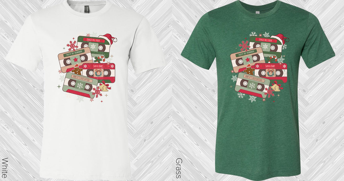 Christmas Cassettes Graphic Tee Graphic Tee