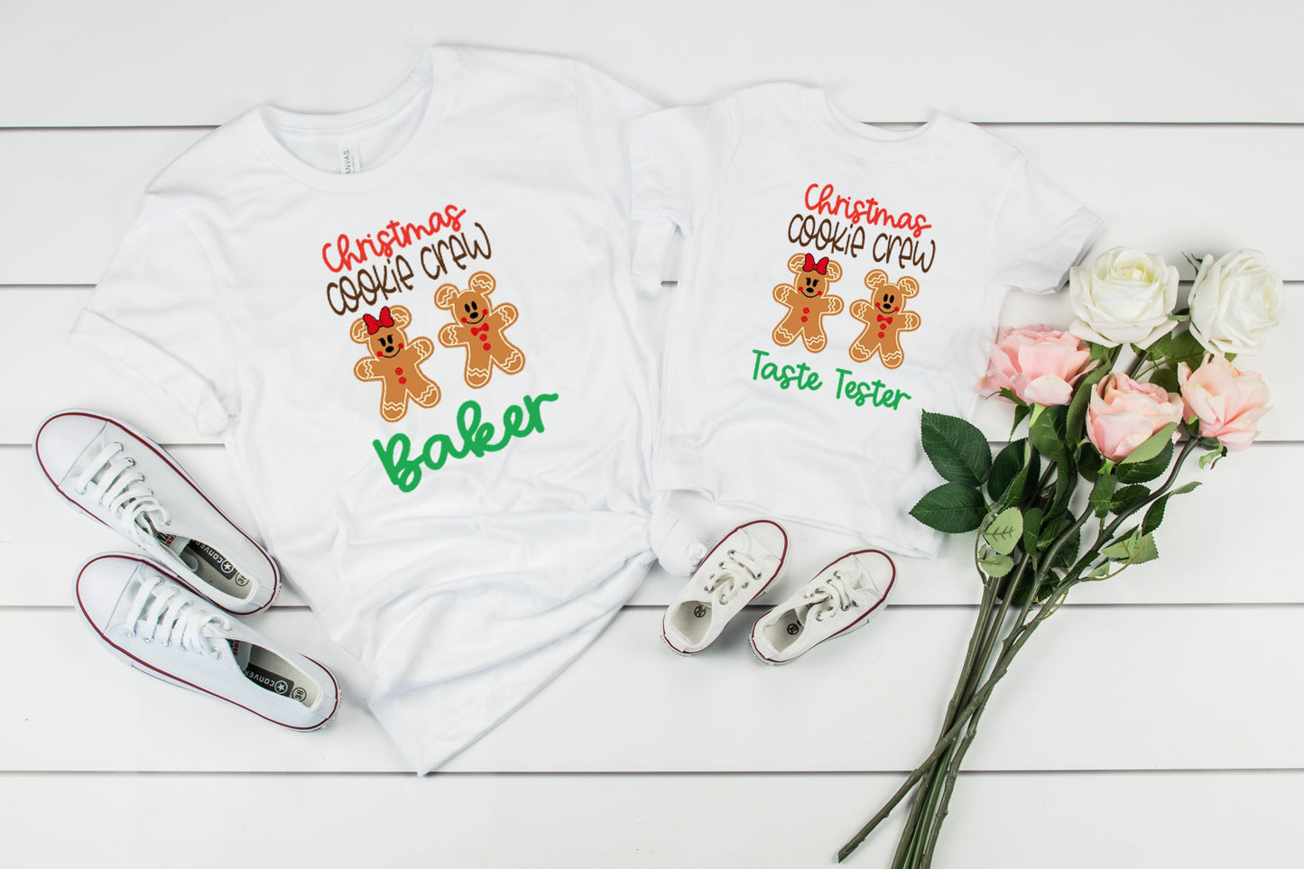 Christmas Cookie Crew Taste Tester Graphic Tee Graphic Tee