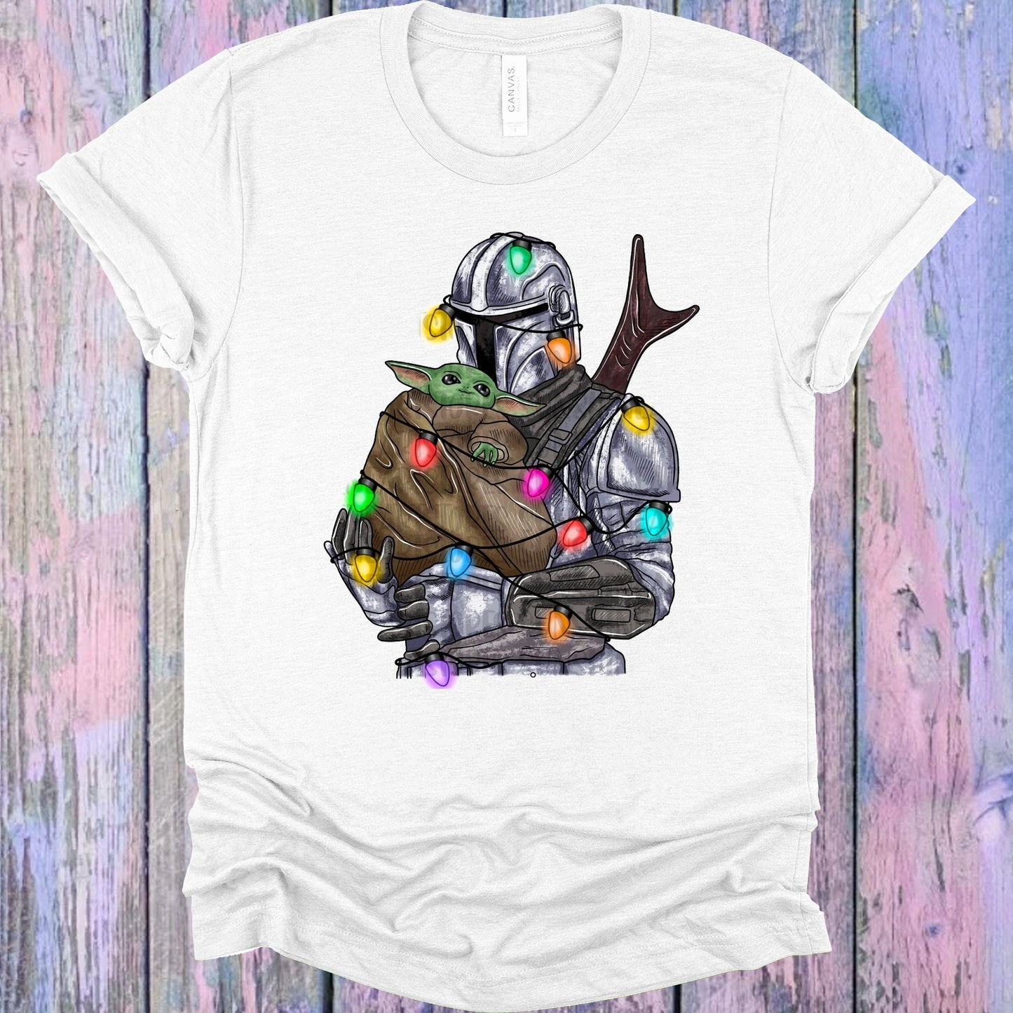 Christmas Mandalorian Graphic Tee Graphic Tee