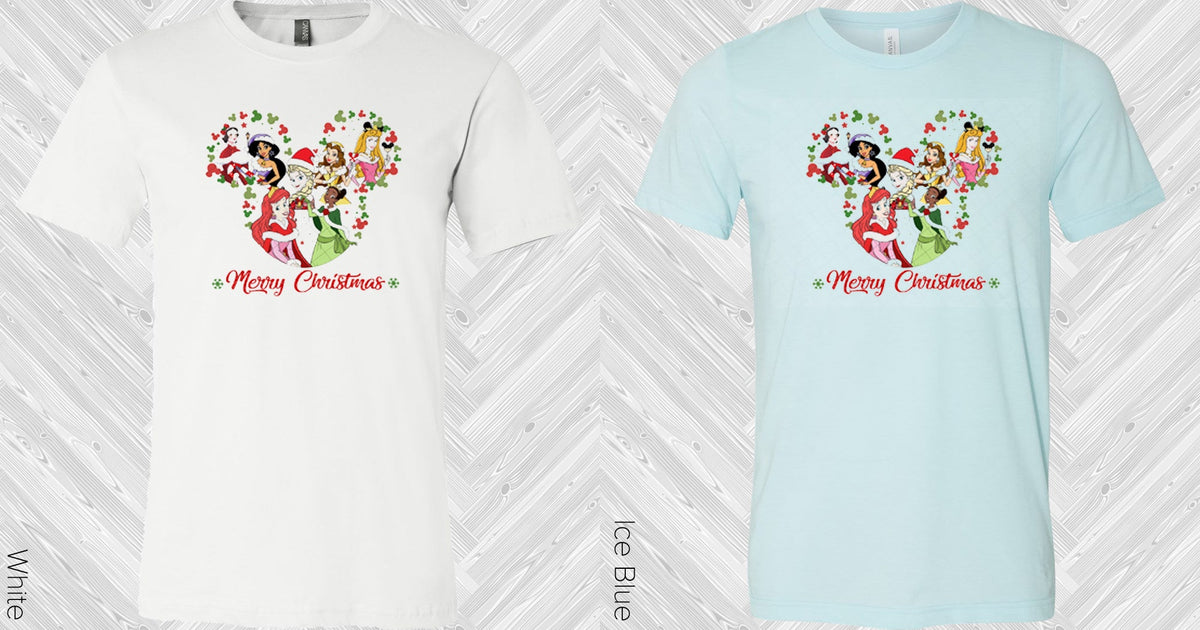 Christmas Princesses Graphic Tee Graphic Tee