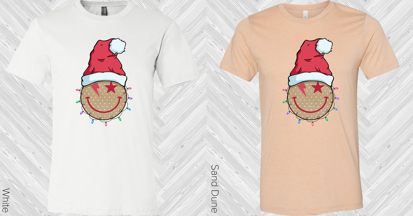 Christmas Smiley Graphic Tee Graphic Tee