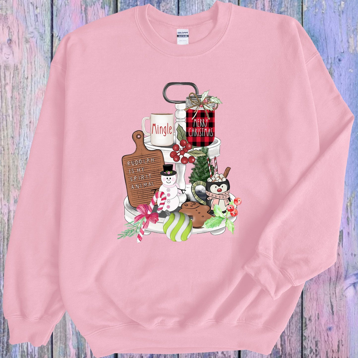 Christmas Tier Tray Graphic Tee Graphic Tee