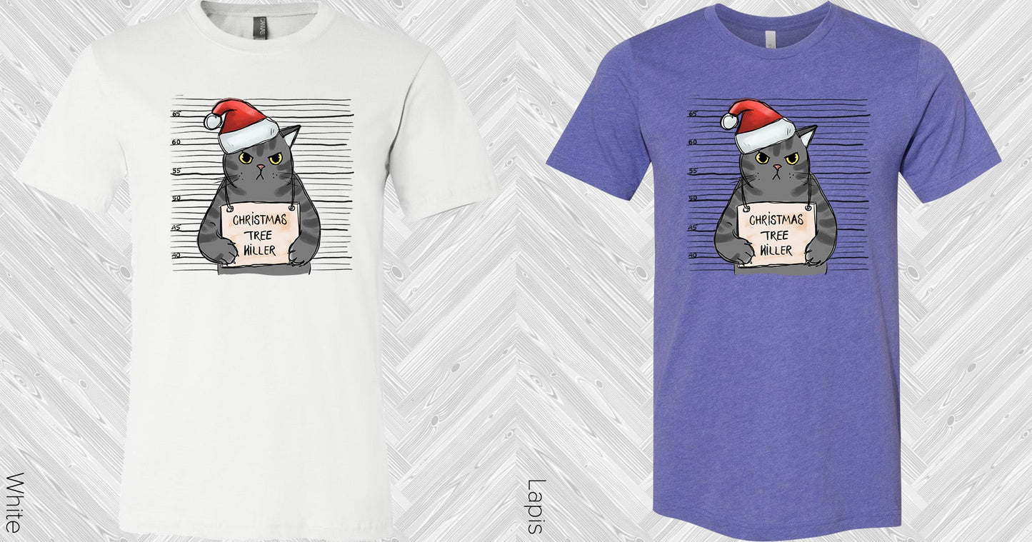Christmas Tree Killer Graphic Tee Graphic Tee
