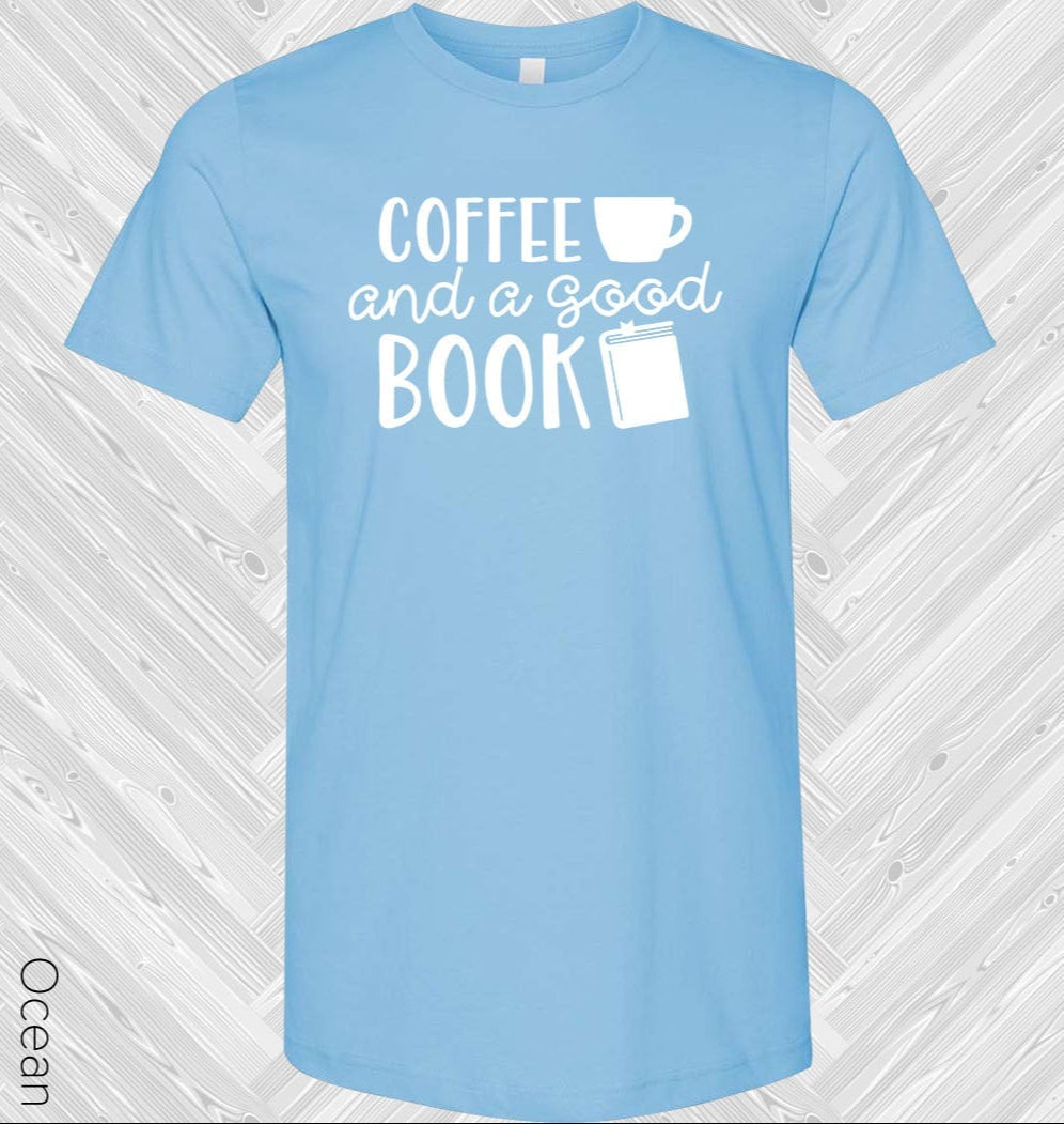 Coffee And A Good Book Graphic Tee Graphic Tee