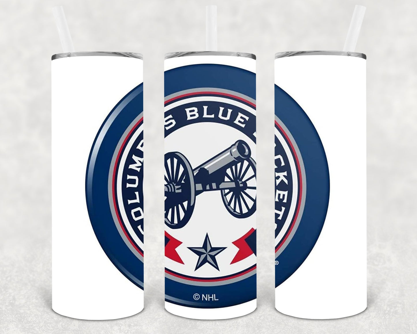 Columbus Blue Jackets 20 Oz Skinny Tumbler
