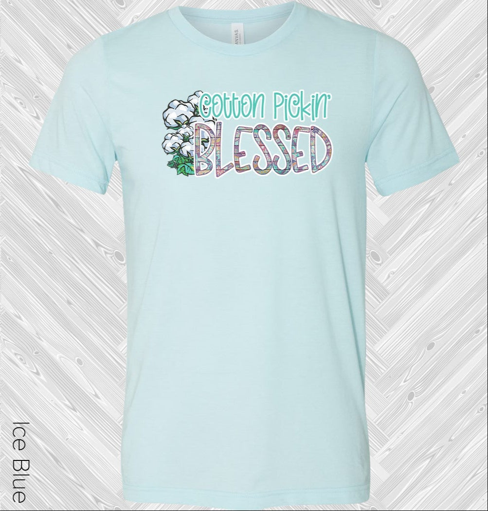 Cotton Pickin Blessed Graphic Tee Graphic Tee