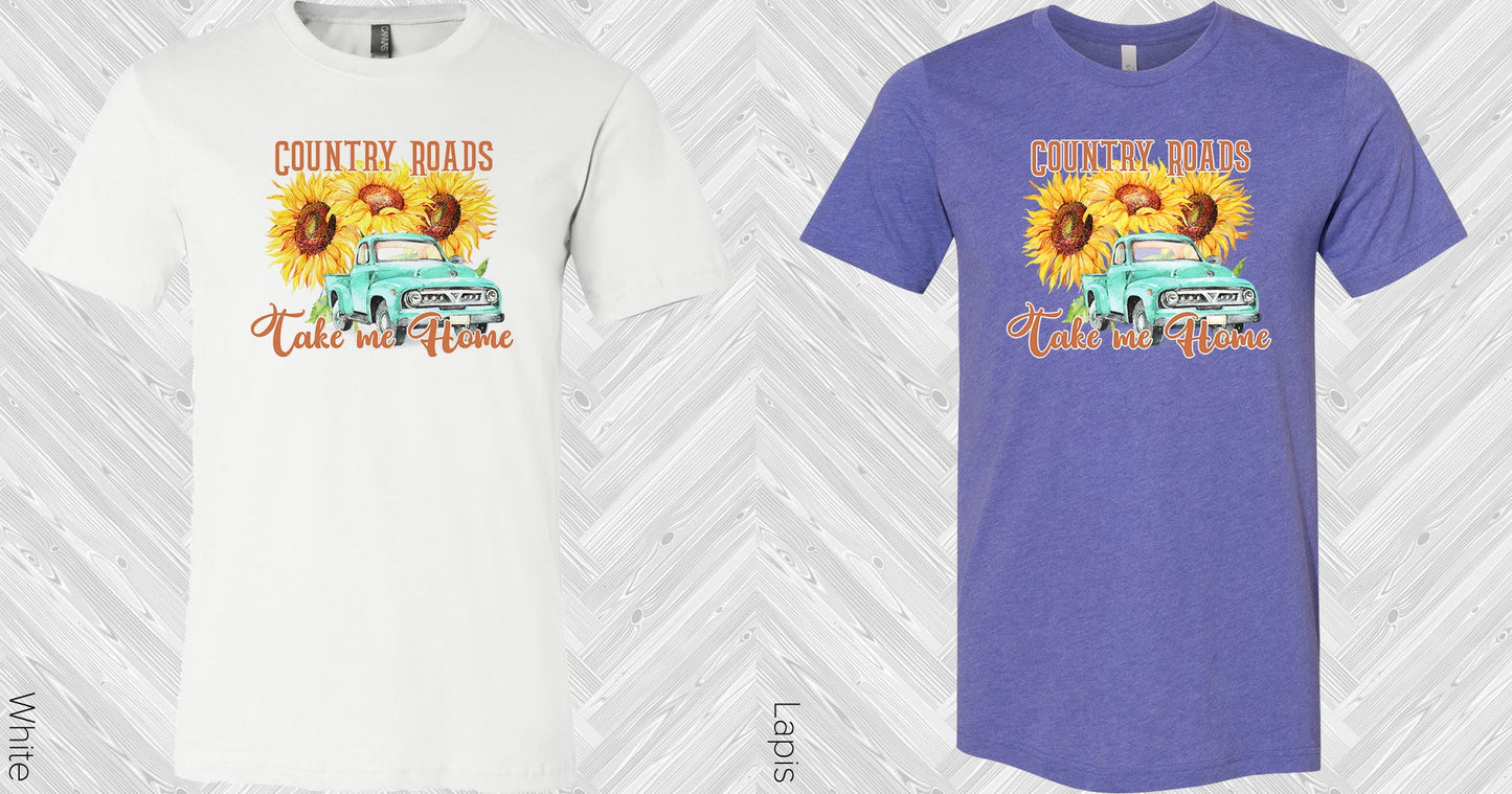 Country Roads Take Me Home Graphic Tee Graphic Tee