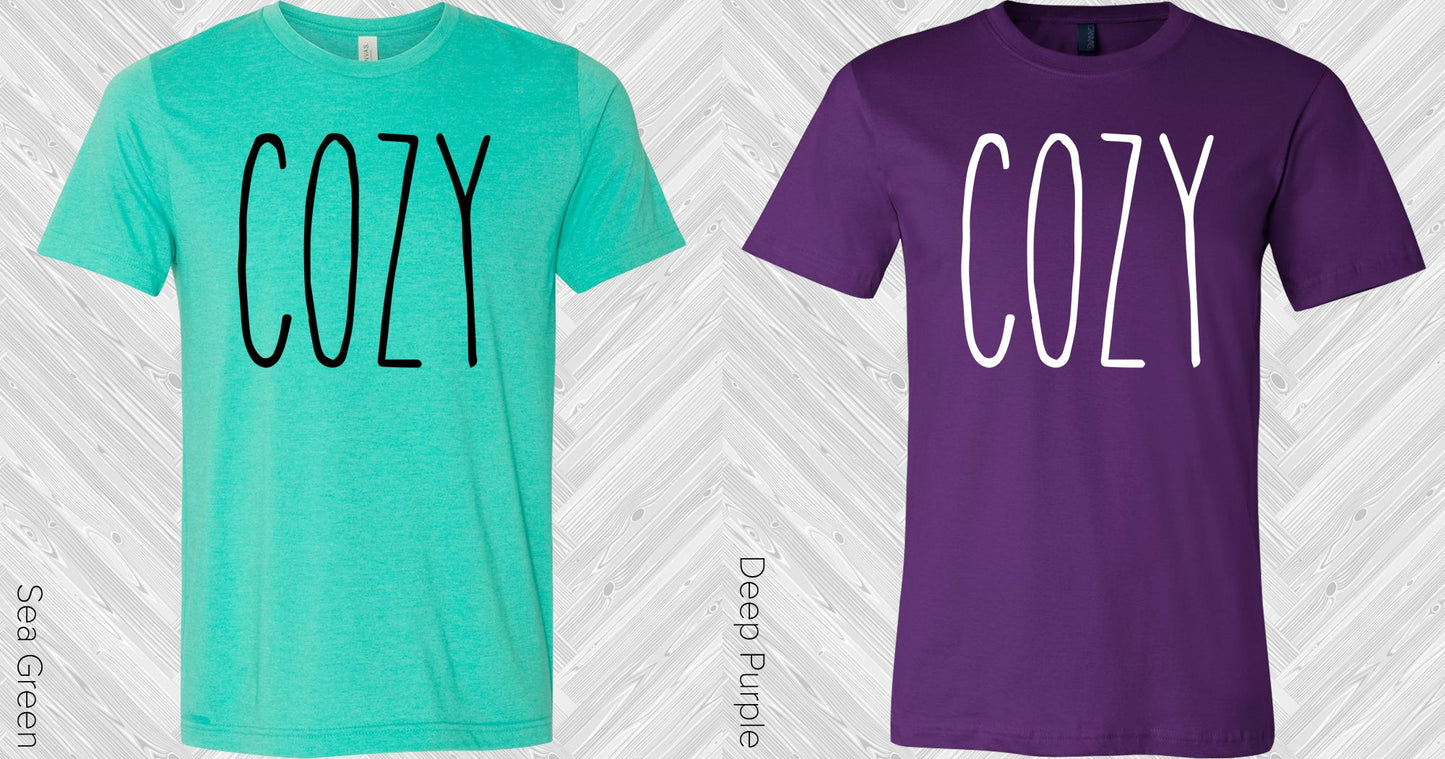 Cozy Graphic Tee Graphic Tee