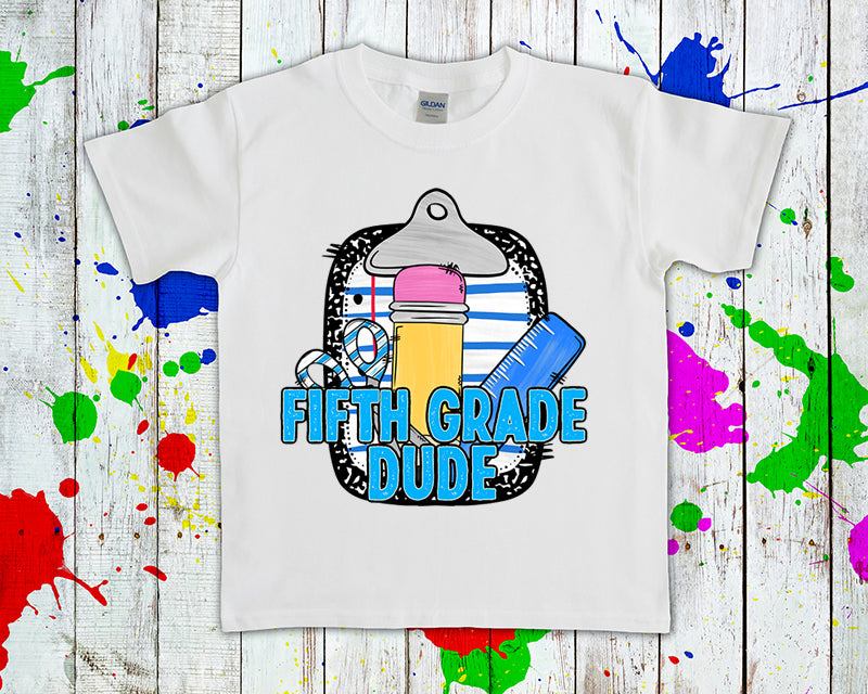 Customized Grade Dude Graphic Tee