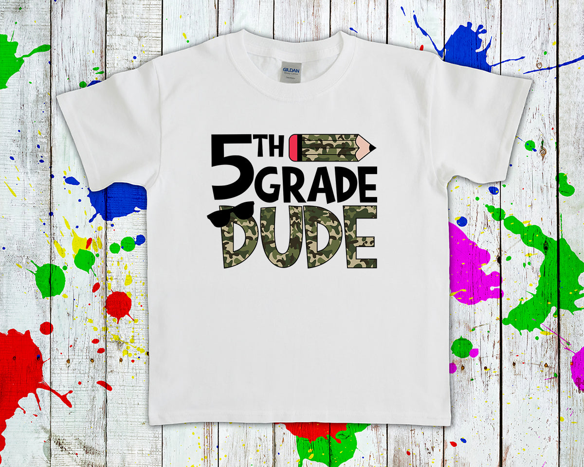Customized Grade Dude Graphic Tee