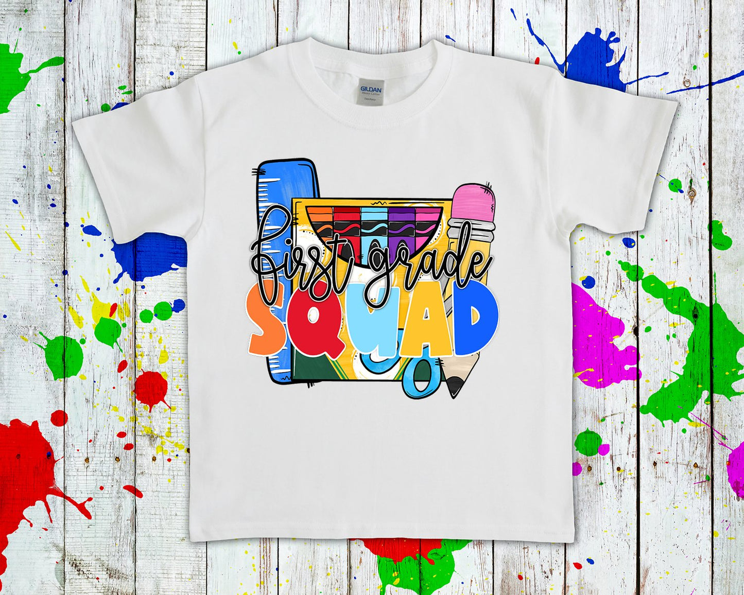 Customized Grade Squad Graphic Tee Graphic Tee