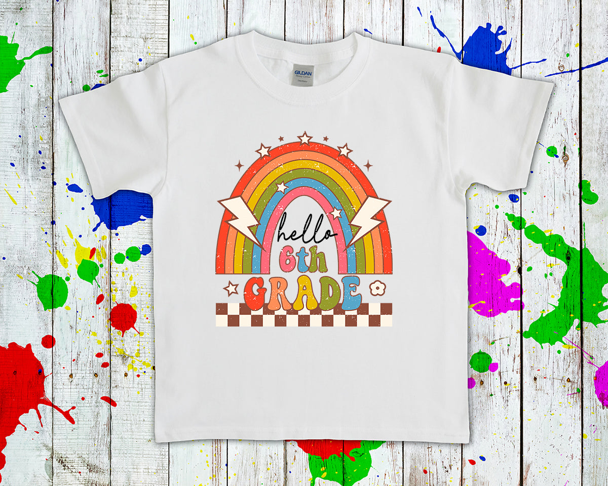 Customized Hello Grade Graphic Tee