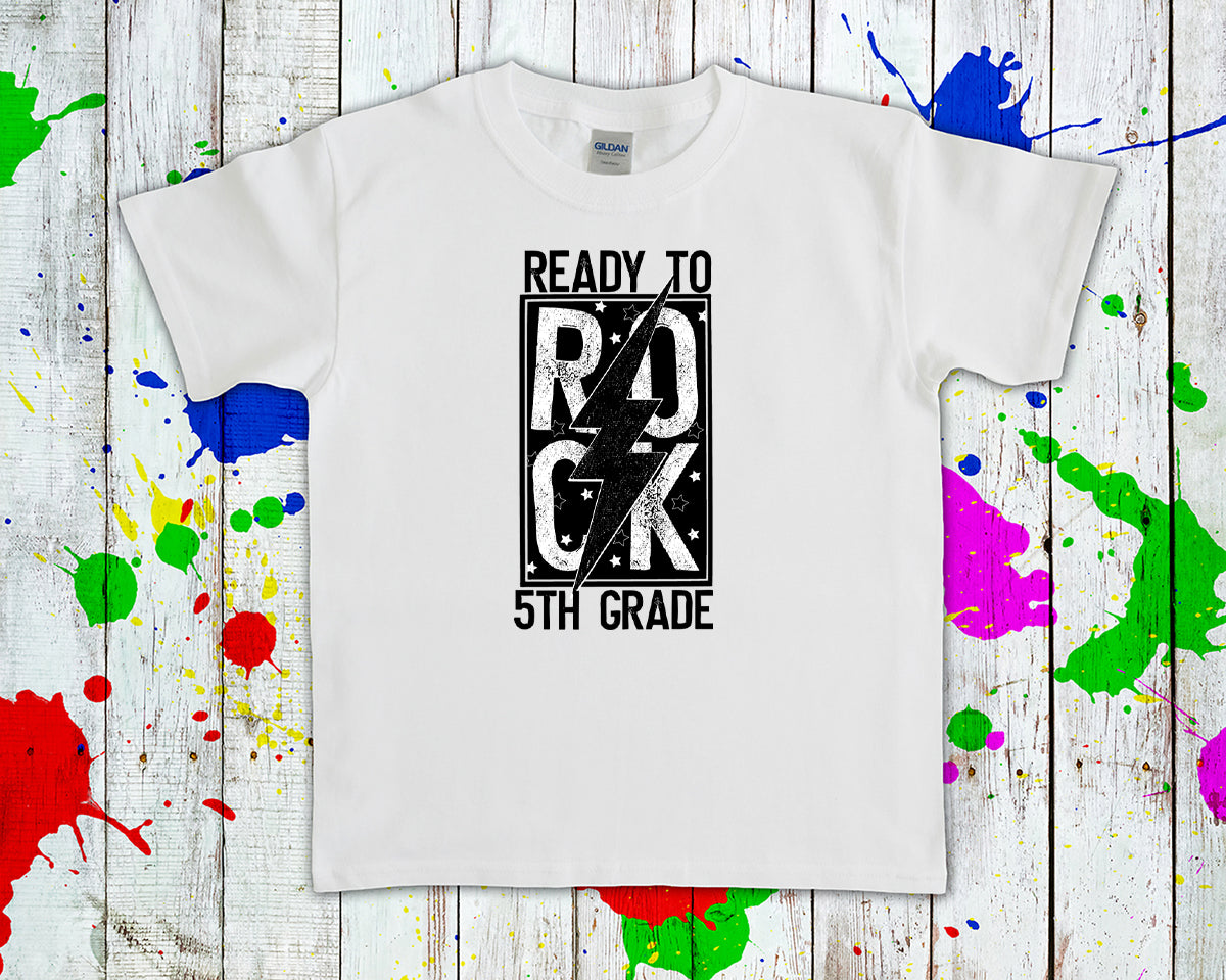 Customized Ready To Rock Graphic Tee