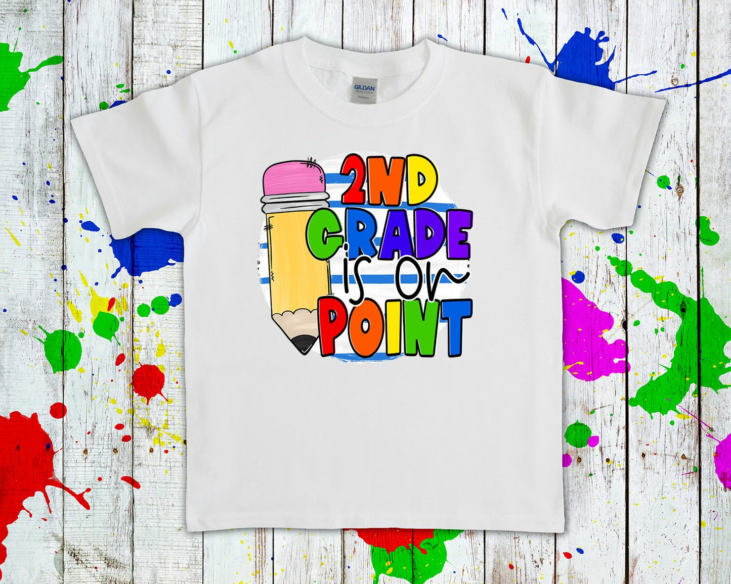 Customized School Grade Is On Point Graphic Tee Graphic Tee