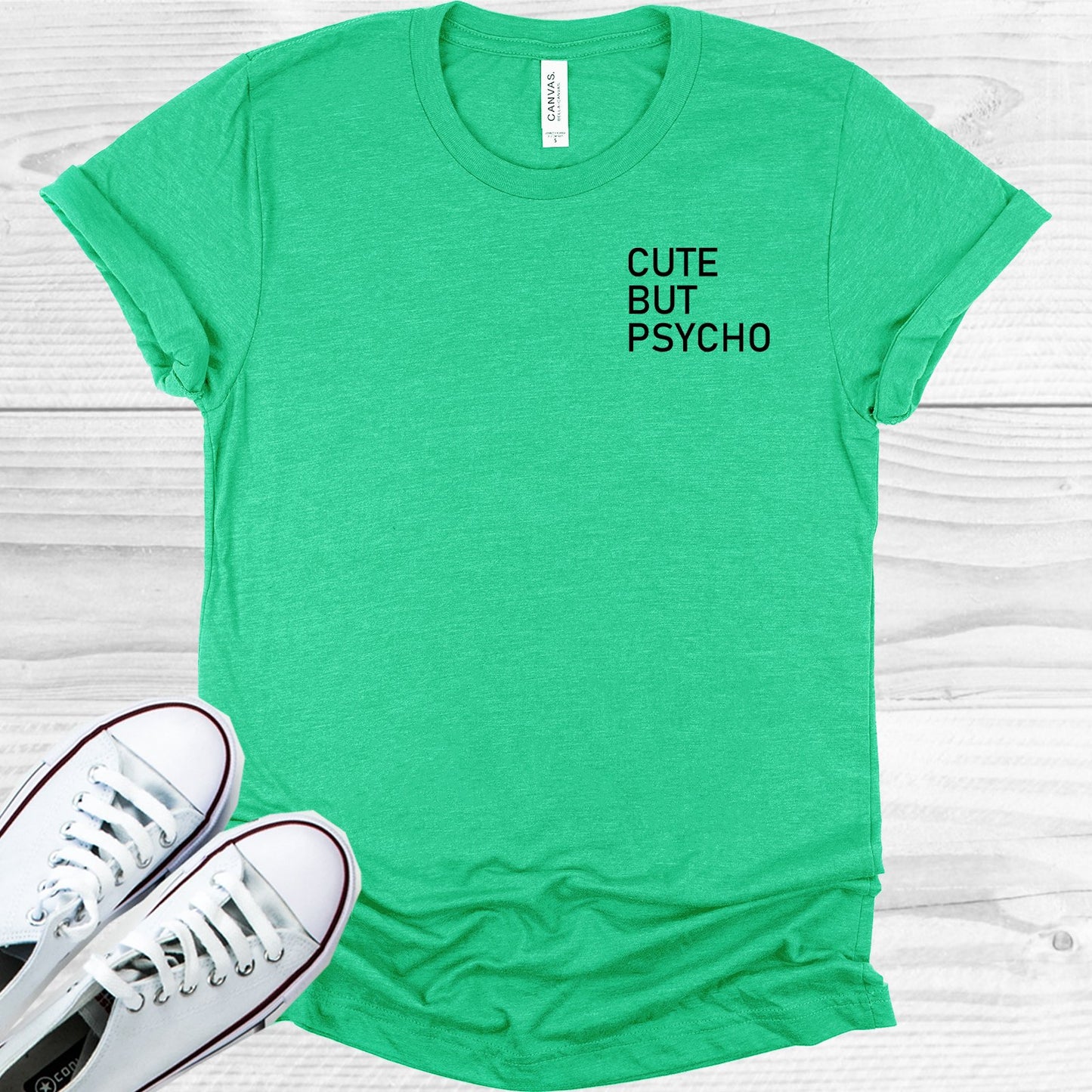 Cute But Psycho Graphic Tee Graphic Tee