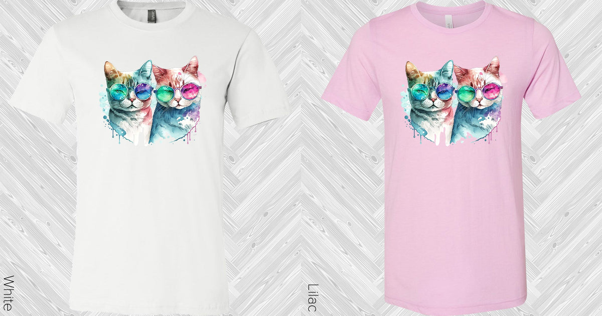 Cute Cats Graphic Tee Graphic Tee
