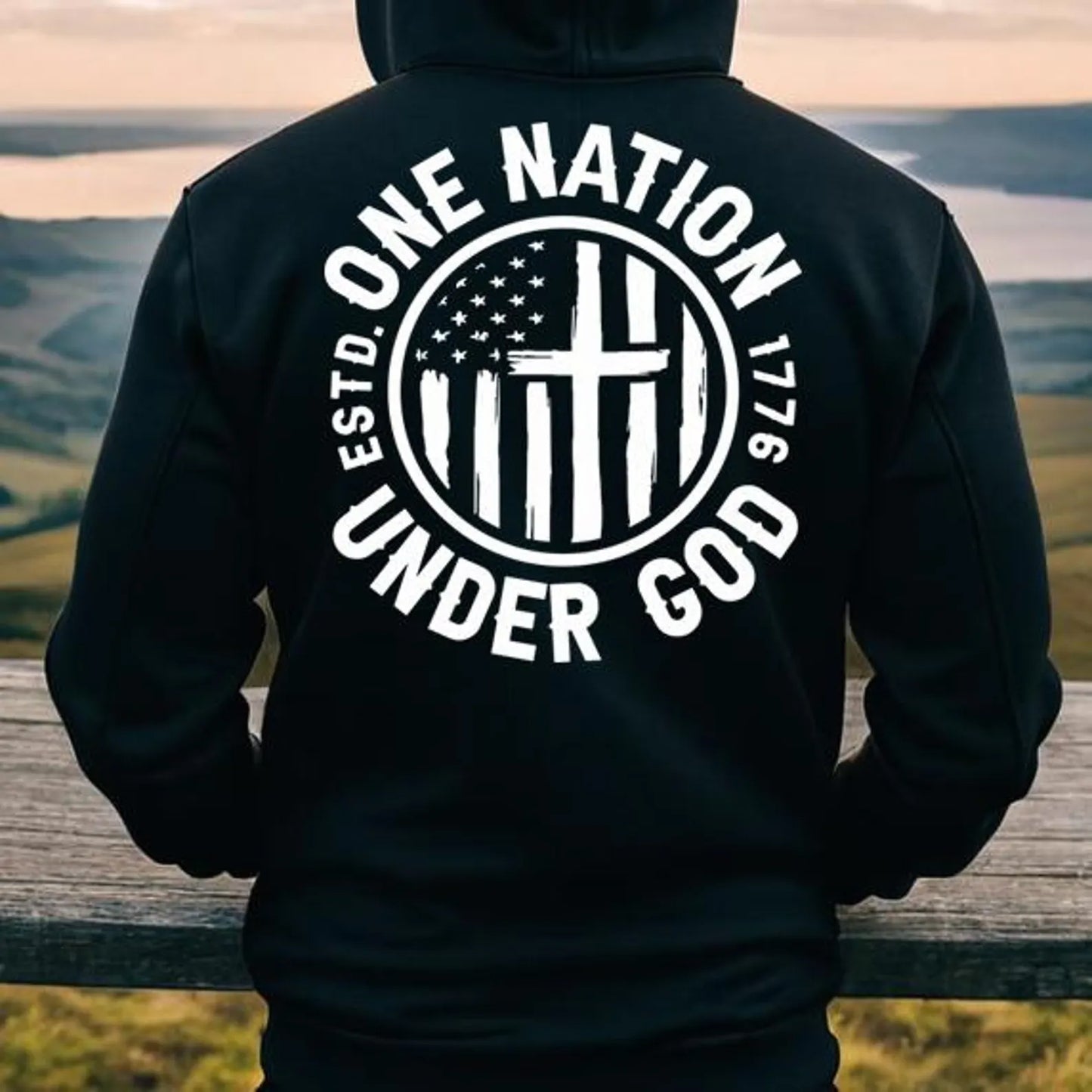 One Nation Under God Graphic Tee