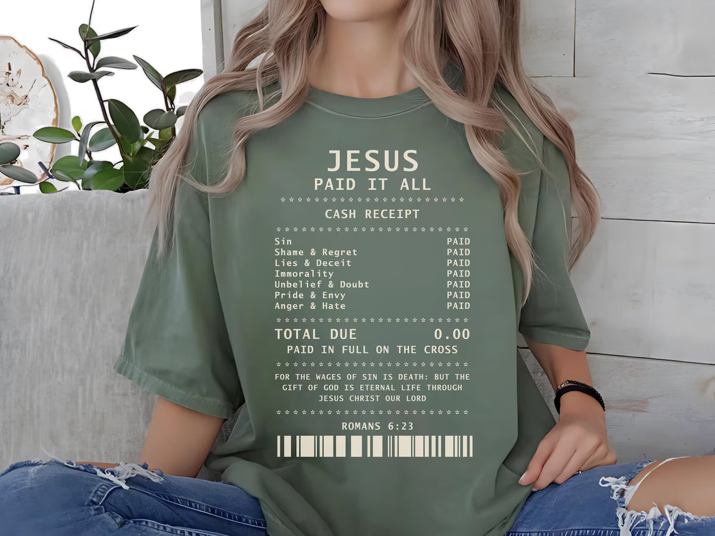 Jesus Paid It All Graphic Tee