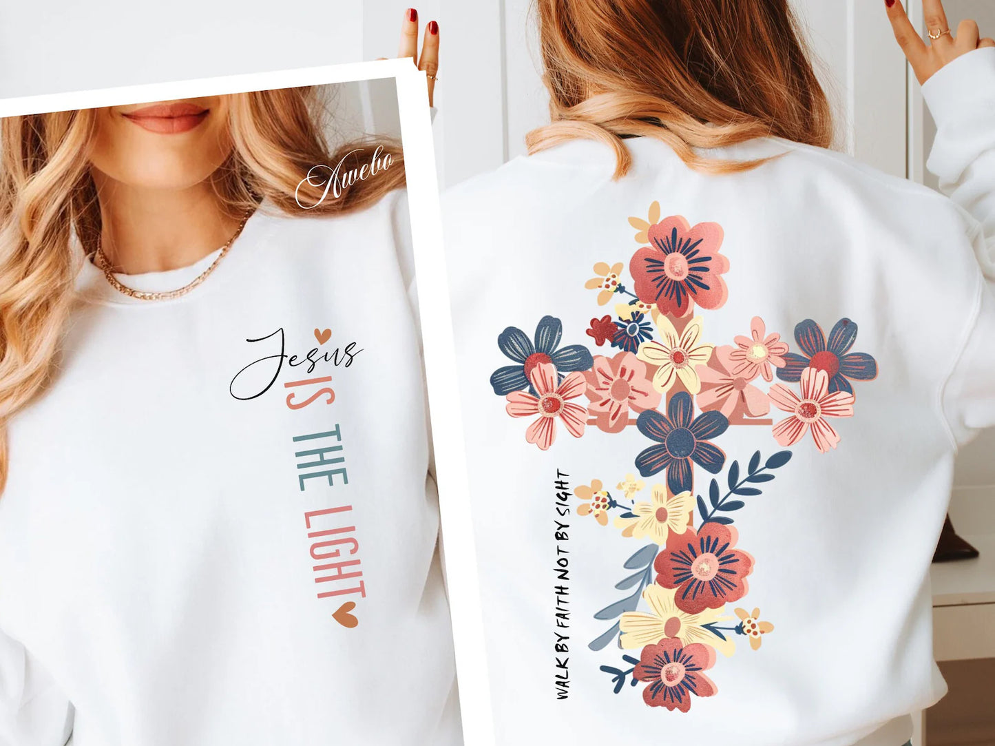 Jesus is the Light Graphic Tee