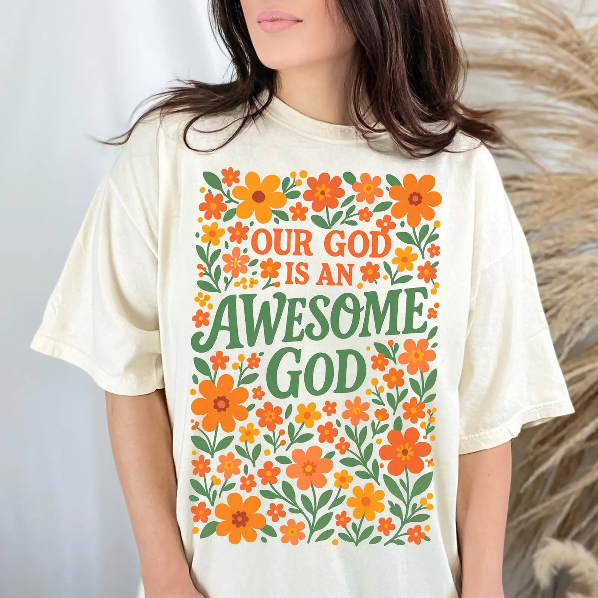 Our God is an Awesome God Graphic Tee
