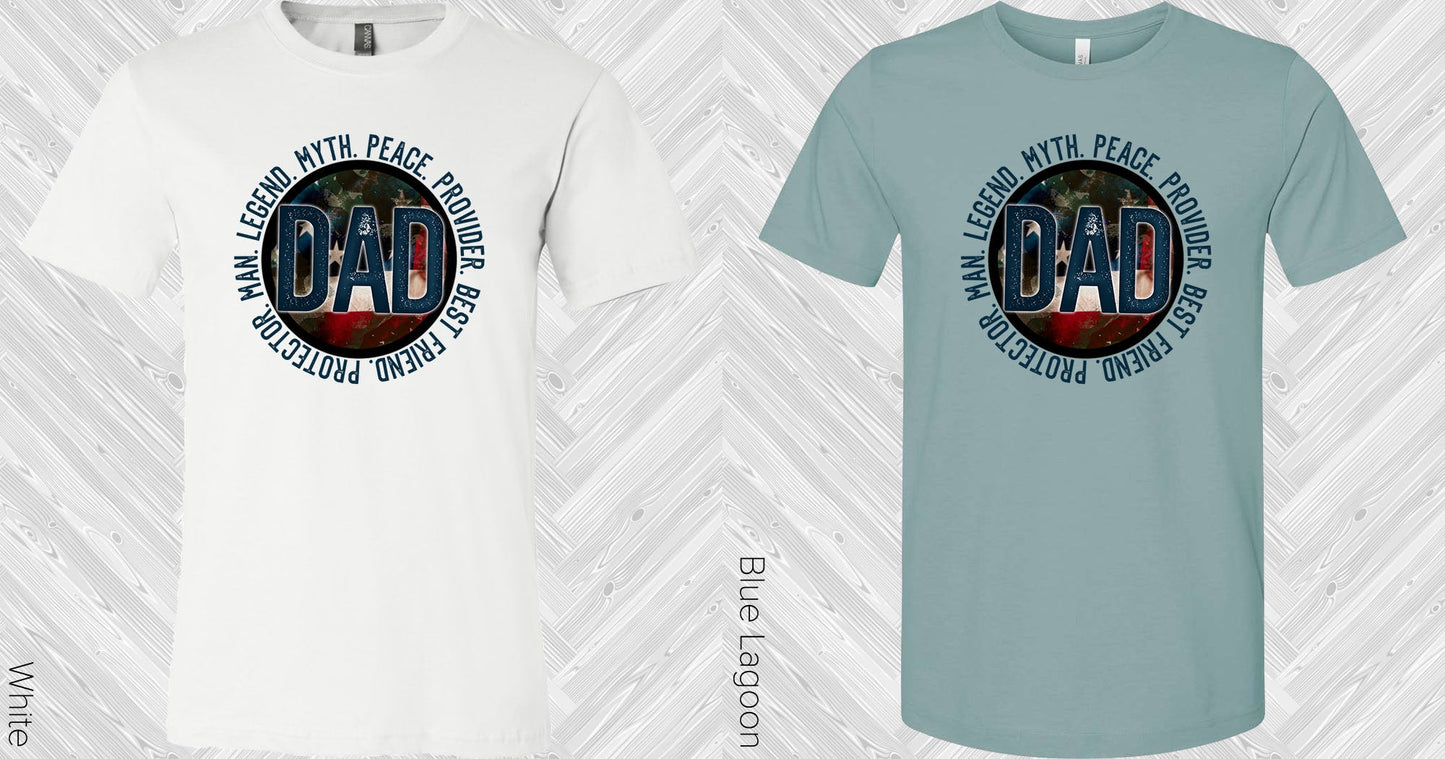 Dad Best Friend Protector Graphic Tee Graphic Tee