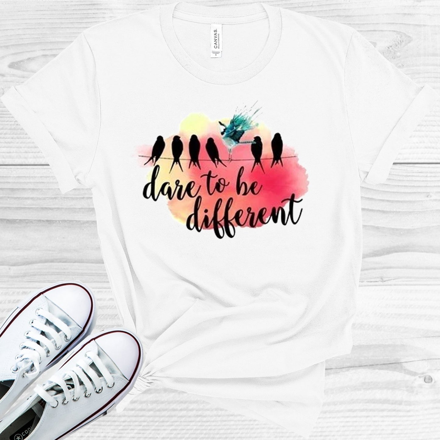 Dare To Be Different Graphic Tee Graphic Tee