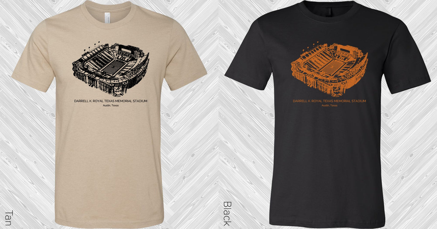 Darrell K Royal Memorial Stadium Graphic Tee Graphic Tee