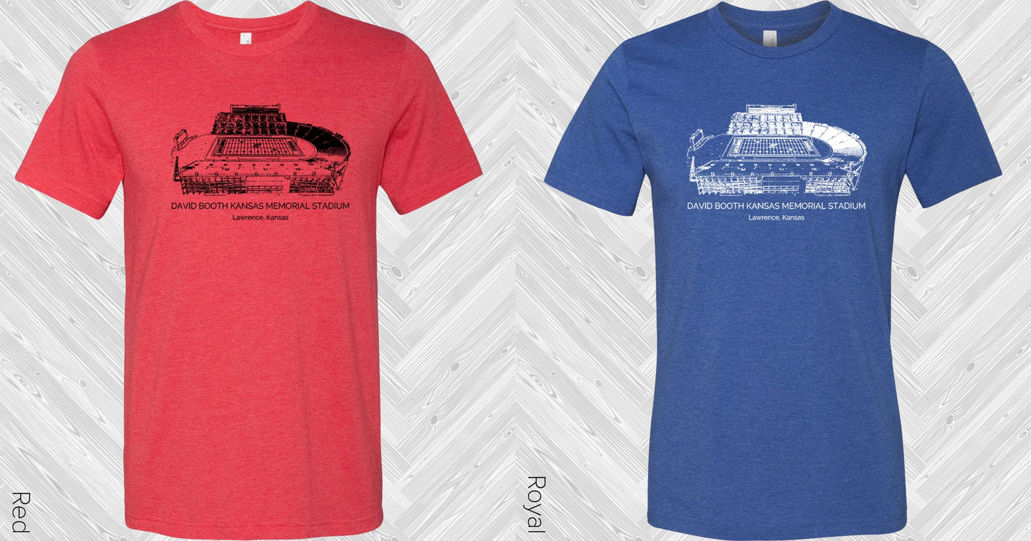 David Booth Kansas Memorial Stadium Graphic Tee Graphic Tee