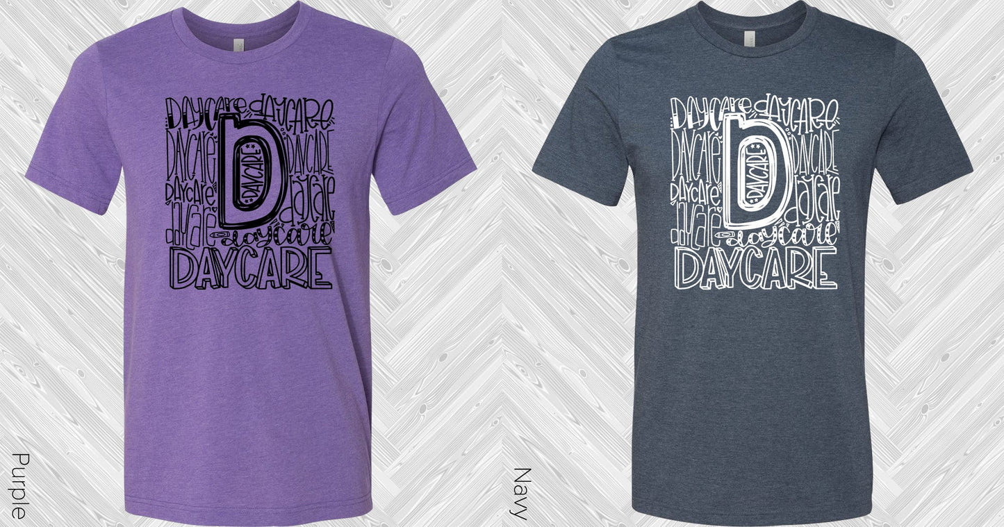 Daycare Subway Art Graphic Tee Graphic Tee