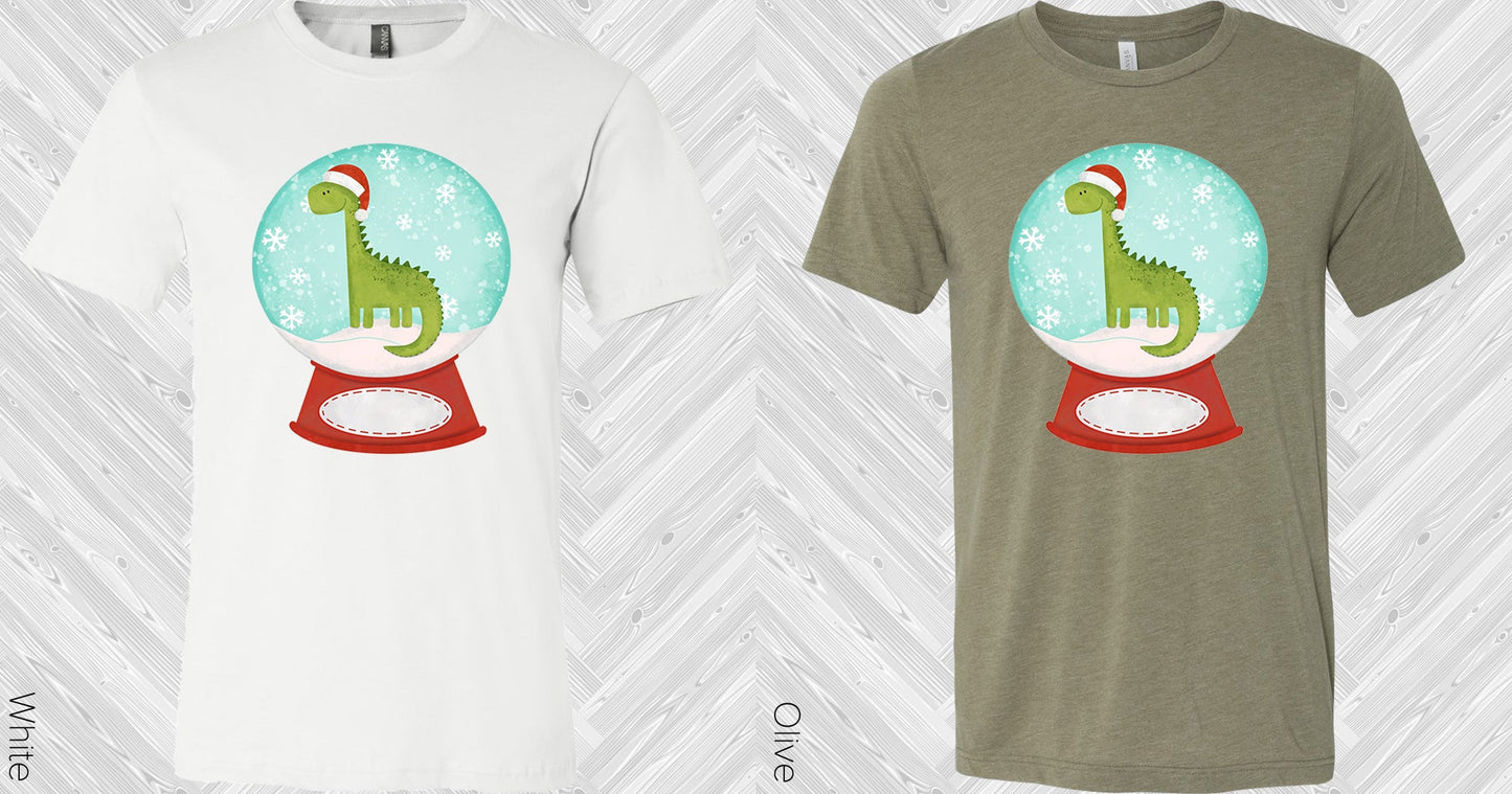 Dinosaur Snowglobe Graphic Tee Graphic Tee